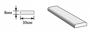 Товар Притворная планка 2000x30x8 BRK4158