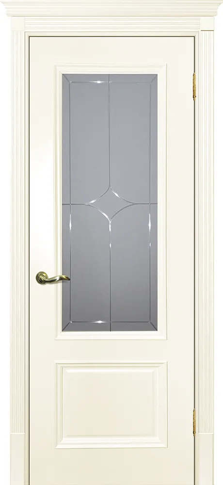 Фото Межкомнатная дверь Смальта 07 Слоновая кость ral 1013