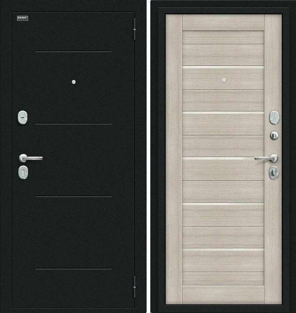 Фото Браво Техно Kale Букле черное/Cappuccino Veralinga DIS006726